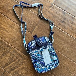 Vera Bradley Quilted Petite Travel Crossbody
